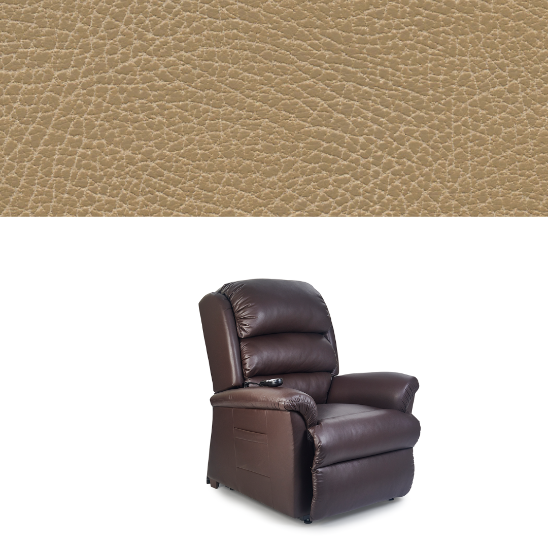 Golden Tech PR766 Relaxer MaxiComfort® Ultimate Recliner with Assisted Lift - Medium - Buckskin
